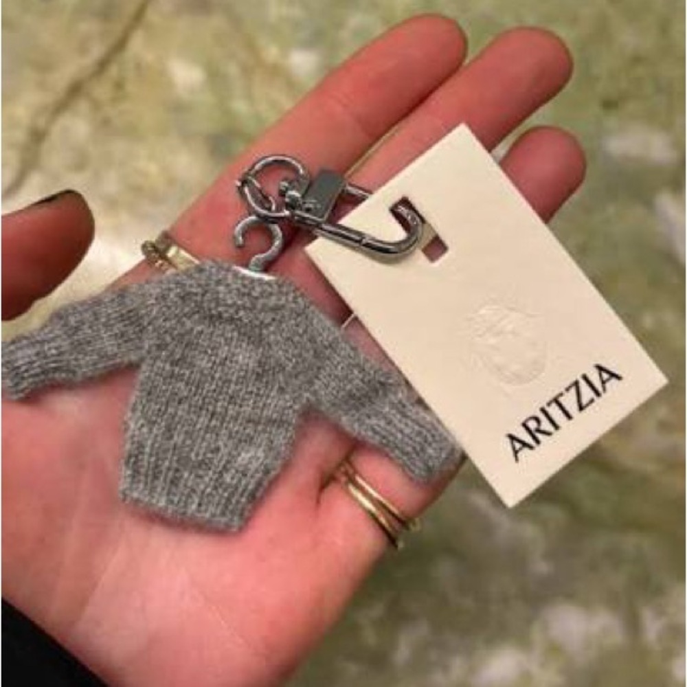 Aritzia Cashmere Mini Sweater Charm